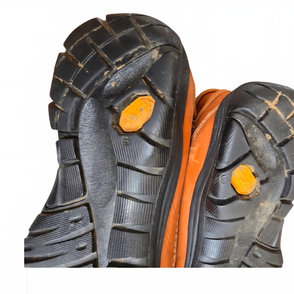 UGG Boots Tan Brown Leather Women's Size 7 Sheepskin Lined Waterproof F8007G - Picture 6 of 12